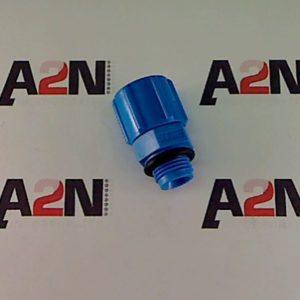 A blue Tee connector